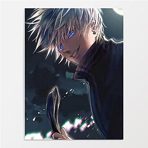 Gojo Satoru Crazy Jujutsu Kaisen Poster JMS2812