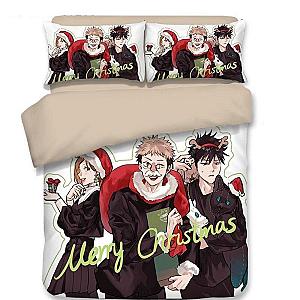 Jujutsu Kaisen Duvet Cover Merry Christmas JMS2812