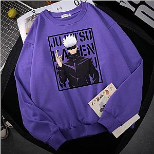 Jujutsu Kaisen Sweatshirts - Gojo Satoru Anime Warm Casual Fashion Sweatshirt