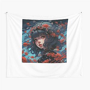 gojo anime art Classic  Tapestry