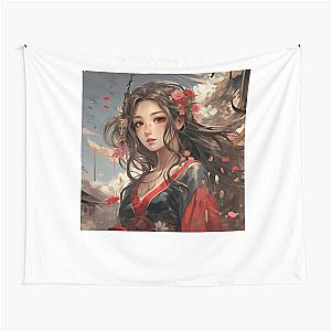 gojo anime art 2 Classic  Tapestry