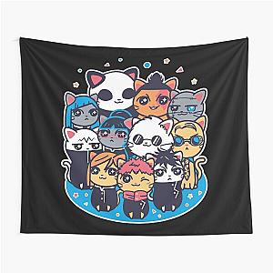 Jujutsu Cat-isen Tapestry