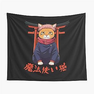 Jujutsu Catsen v2 Tapestry