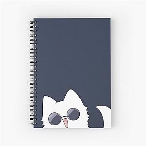 gojo  cat jjk  Spiral Notebook