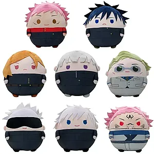 22-30cm Jujutsu Kaisen Gojo Satoru Itadori Yuji Cute Soft Stuffed Doll 8pcs Plush