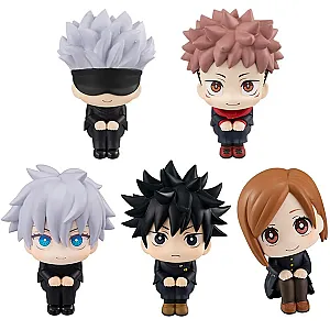 Jujutsu Kaisen Anime Sitting Characters Yuji Itadori Gojo Satori Action Figure Toys