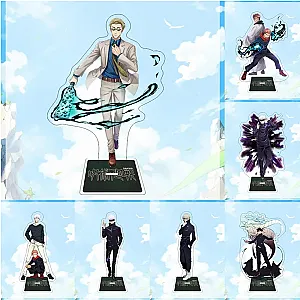 Jujutsu Kaisen Characters Stand Model Plate Cartoon Desk Decor Toys
