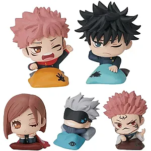 Jujutsu Kaisen Characters Itadori Yuji Satoru Gojo Sleeping Figure Toys