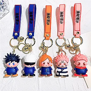 Anime Jujutsu Kaisen 3D Soft Figure Keychain