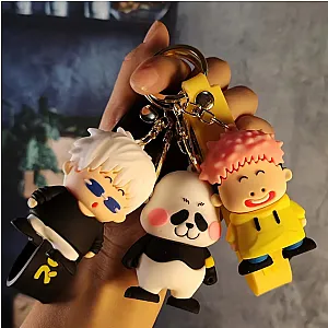 Anime Jujutsu Kaisen Surrounding Cute Schoolbag Keychain