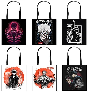 Anime Jujutsu Kaisen Shopping Gojo Satoru Bags