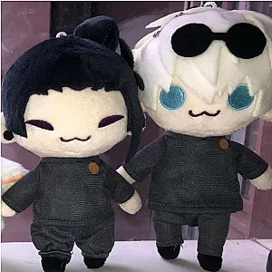 Jujutsu Kaisen Cute Cartoon Anime Geto Suguru Satoru Gojos Mini Plush Keychains