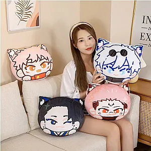 Jujutsu Kaisen Gojo Geto Sukuna Fushiguro Itadori Cute Plush Cosplay Pillow