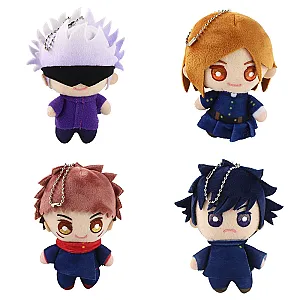 10cm Anime Jujutsu Kaisen Characters Plush Soft Keychain