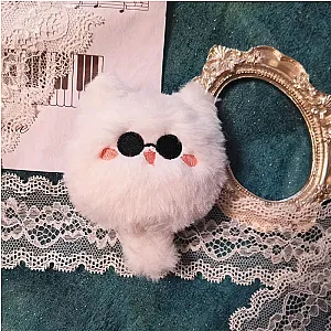 Jujutsu Kaisen Gojo Satoru Cat Cute Plush Stuffed Animals Dolls Keychains