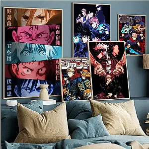 Jujutsu Kaisen Anime Home Decoration Poster