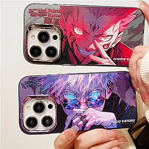 Jujutsu Satoru Gojo Kaisen Aurora Clear Phone Case For iPhone 15