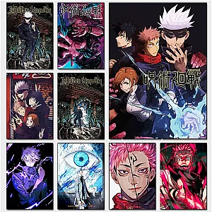 Jujutsu Kaisen Japanese Animation Painting Print Posters