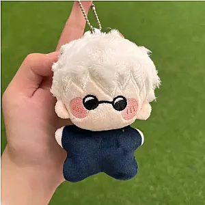 12cm Jujutsu Kaisen Cute Characters Plush Doll Keychain