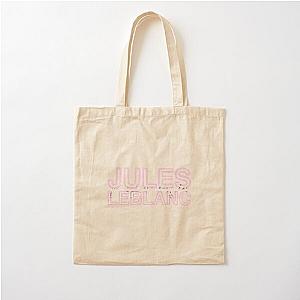 Jules LeBlanc Name Outline Cotton Tote Bag