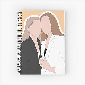 Jules LeBlanc and Jayden Bartels Spiral Notebook