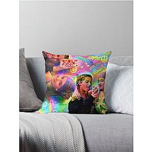 Jules Leblanc and Jayden Bartels  Throw Pillow