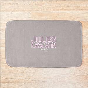 Jules LeBlanc Name Outline Bath Mat