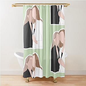 Jules LeBlanc and Jayden Bartels Shower Curtain