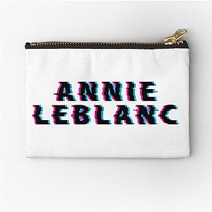 Annie LeBlanc Glitch (Black) Zipper Pouch