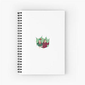 Annie LeBlanc and Kenzie Ziegler Christmas Spiral Notebook