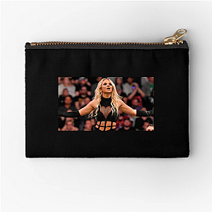 Dark Aesthetic Wrestler Julia Hart Zipper Pouches