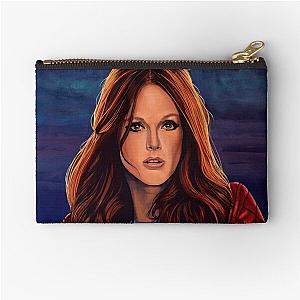 Julianne Moore Painting Zipper Pouch