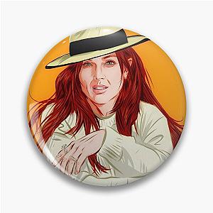 Julianne Moore - An illustration by Paul Cemmick Pin