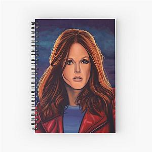 Julianne Moore Painting Spiral Notebook