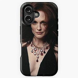 Julianne Moore - Poster iPhone Tough Case
