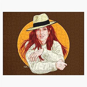 Julianne Moore - An illustration by Paul Cemmick Jigsaw Puzzle