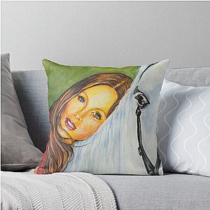 Julianne Moore Throw Pillow
