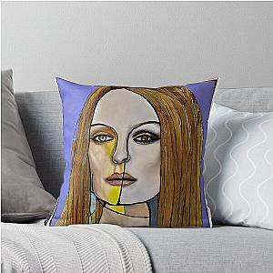 Image of Julianne Moore Throw Pillow