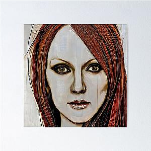 Face of Julianne Moore Poster