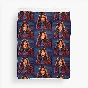 Julianne Moore Painting Duvet Cover