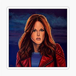 Julianne Moore Painting Sticker