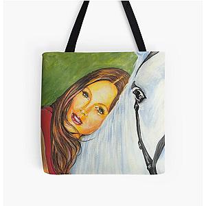 Julianne Moore All Over Print Tote Bag