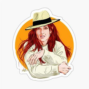Julianne Moore - An illustration Sticker