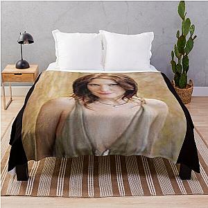 Julianne Moore - Poster Throw Blanket