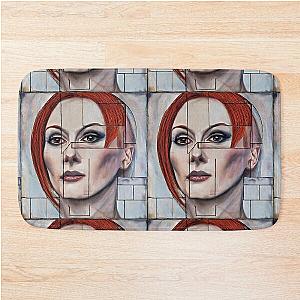 Portrait of Julianne Moore Bath Mat