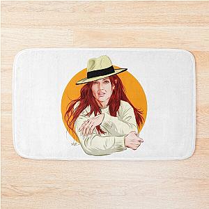 Julianne Moore - An illustration by Paul Cemmick Bath Mat