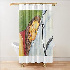Julianne Moore Shower Curtain