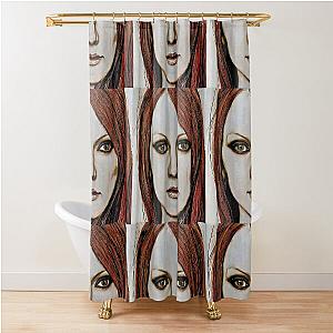 Face of Julianne Moore Shower Curtain