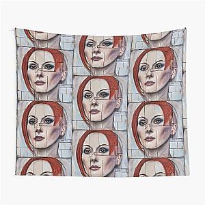 Portrait of Julianne Moore Tapestry