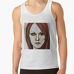 Face of Julianne Moore Tank Top